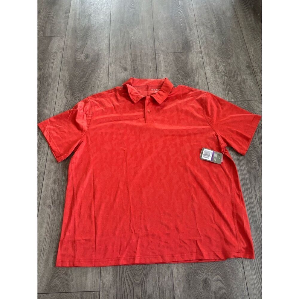 G.H. Bass Jacquard camo polo